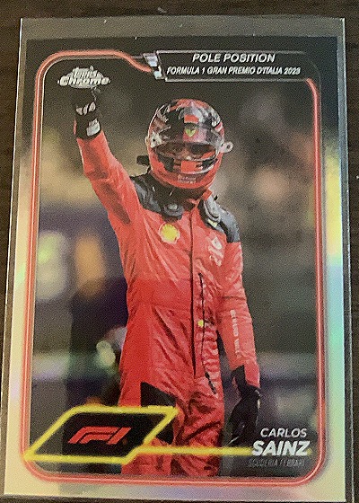 2024 Topps Chrome Formula 1 #157 Carlos Sainz — front