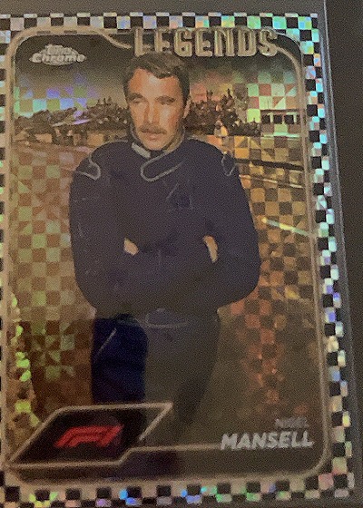 2024 Topps Chrome Formula 1 #199 Nigel Mansell — front