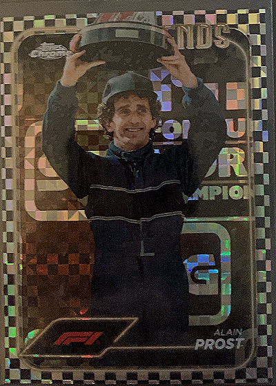 2024 Topps Chrome Formula 1 #195 Alain Prost — front