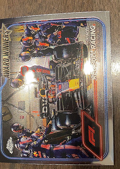 2024 Topps Chrome Formula 1 #181 Oracle Red Bull Racing Award Winners — front
