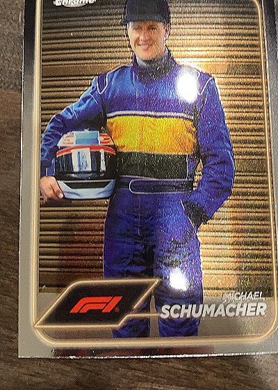 2024 Topps Chrome Formula 1 #187 Michael Schumacher — front