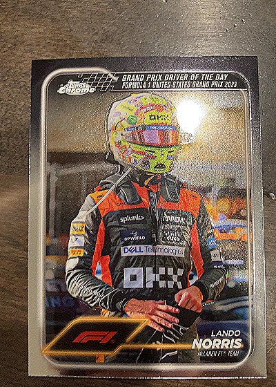 2024 Topps Chrome Formula 1 #176 Lando Norris — front