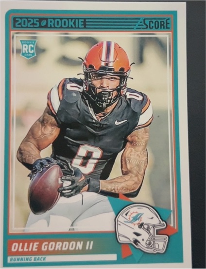 2025 Panini Score #10 Ollie Gordon II — front