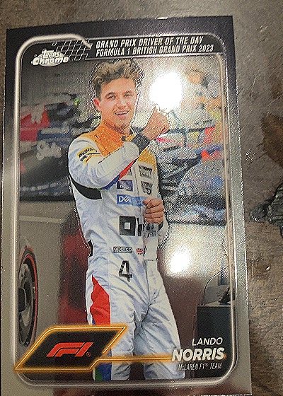 2024 Topps Chrome Formula 1 #168 Lando Norris — front