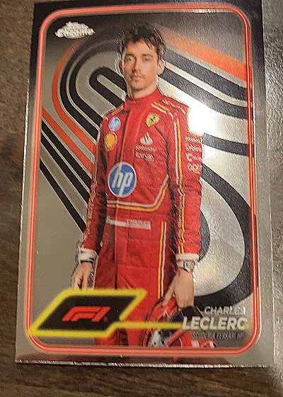 2024 Topps Chrome Formula 1 #3 Charles Leclerc — front