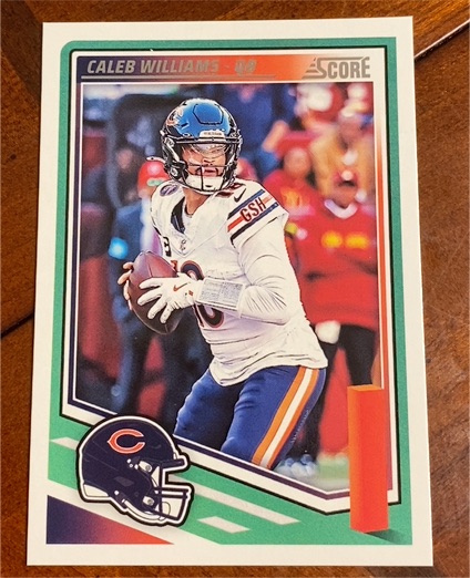 2025 Panini Score #107 Caleb Williams — front