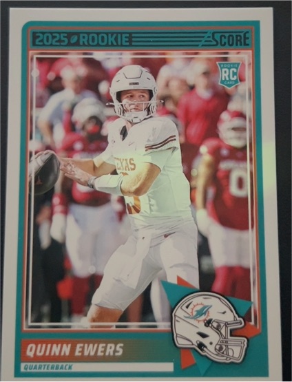 2025 Panini Score #75 Quinn Ewers — front