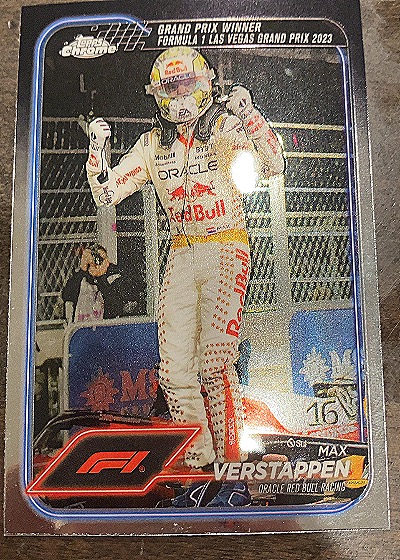 2024 Topps Chrome Formula 1 #145 Max Verstappen — front