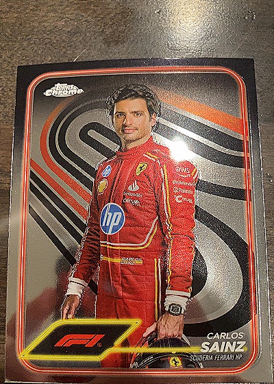 2024 Topps Chrome Formula 1 #4 Carlos Sainz — front
