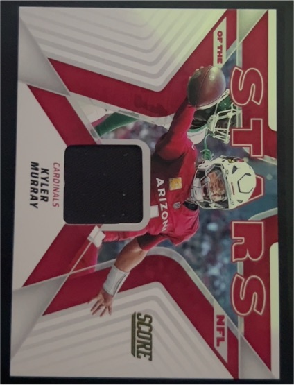 2025 Panini Score #SNJ-KMY Kyler Murray — front