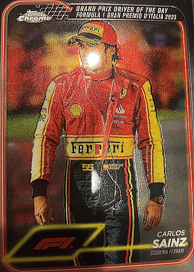 2024 Topps Chrome Formula 1 #172 Carlos Sainz — front