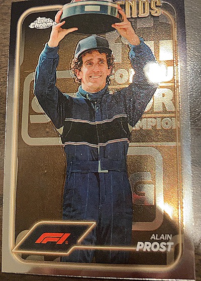 2024 Topps Chrome Formula 1 #195 Alain Prost — front