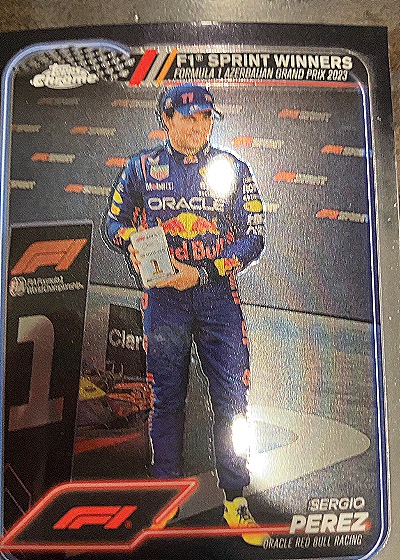 2024 Topps Chrome Formula 1 Sprint Winners #148 Sergio Perez — front