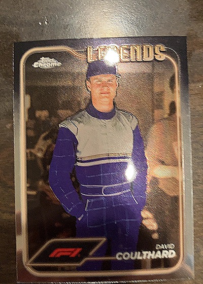 2024 Topps Chrome Formula 1 #191 David Coulthard Legends — front