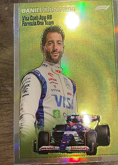 2024 Topps Chrome Formula 1 #1954-18 Daniel Ricciardo — front