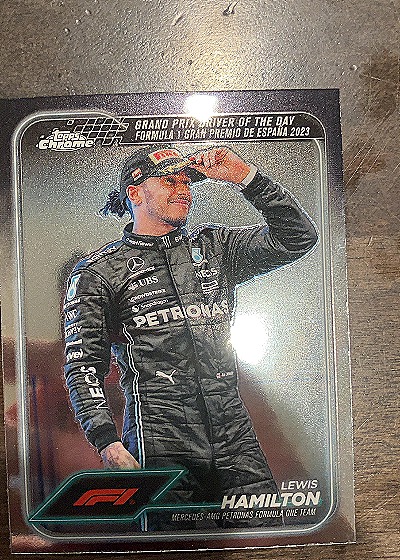 2024 Topps Chrome Formula 1 #165 Lewis Hamilton — front