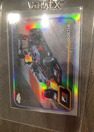 2024 Topps Chrome Formula 1 F3 #124 Oliver Goethe — front