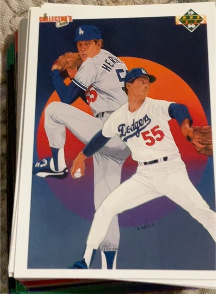 1990 Upper Deck #10 Orel Hershiser — front