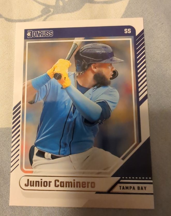 2024 Donruss #40 Junior Caminero — front