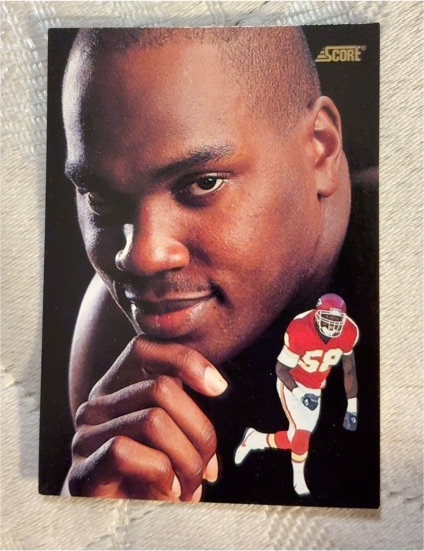 1991 Score #342 Derrick Thomas Kansas City Chiefs — front