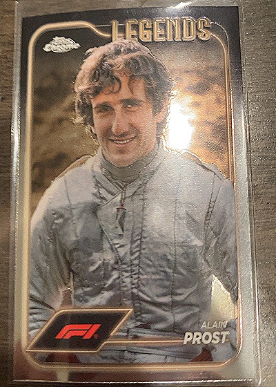 2024 Topps Chrome Formula 1 #190 Alain Prost Legends — front