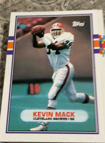 1989 Topps #149 Kevin Mack — front