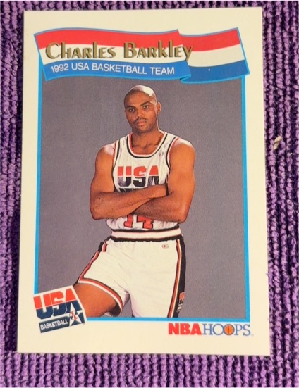 1991-92 Hoops McDonald's #51 Charles Barkley USA Basketball — front