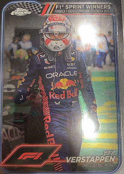 2024 Topps Chrome Formula 1 Sprint Winners #149 Max Verstappen — front