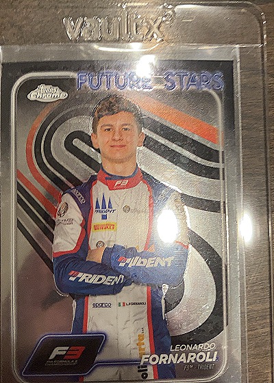 2024 Topps Chrome Formula 1 #46 Leonardo Fornaroli Future Stars — front