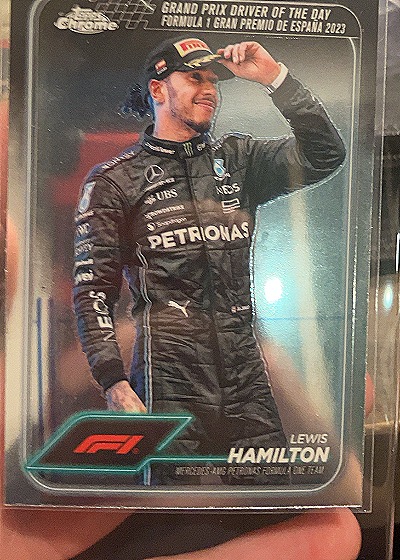 2024 Topps Chrome Formula 1 #165 Lewis Hamilton — front