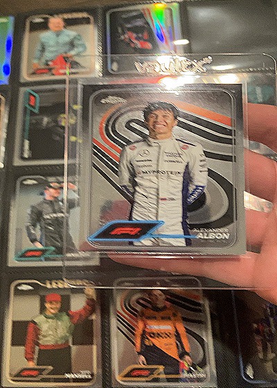 2024 Topps Chrome Formula 1 #19 Alexander Albon — front