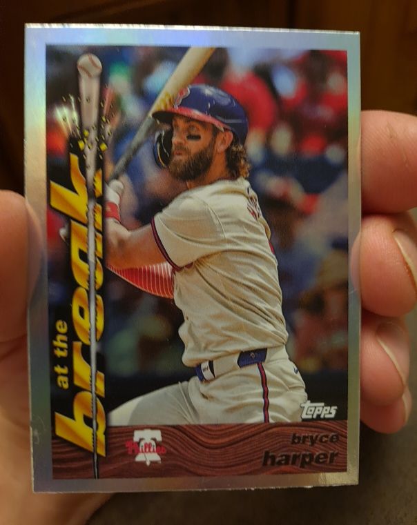 2024 Topps Archives #95ATB-19 Bryce Harper 1995 At the Break — front