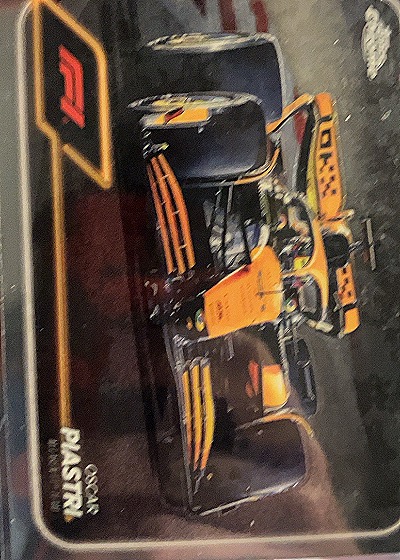 2024 Topps Chrome Formula 1 #80 Oscar Piastri — front