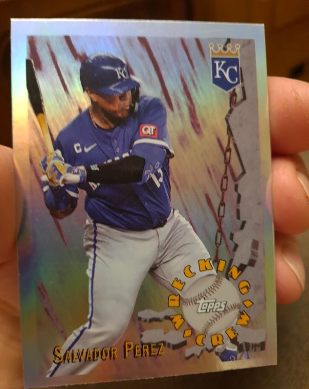 2024 Topps Archives #96WC-19 Salvador Perez Wrecking Crew — front