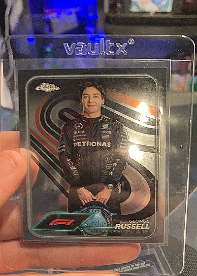 2024 Topps Chrome Formula 1 #5 George Russell — front