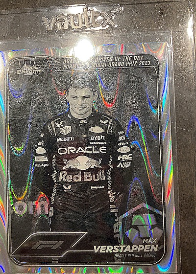 2024 Topps Chrome Formula 1 #163 Max Verstappen — front