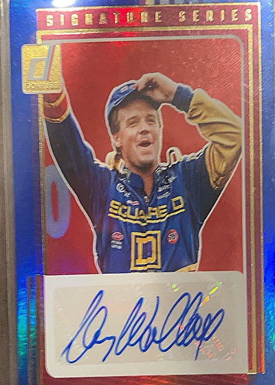 2025 Donruss Signature Series #SG-SFT Kenny Wallace — front