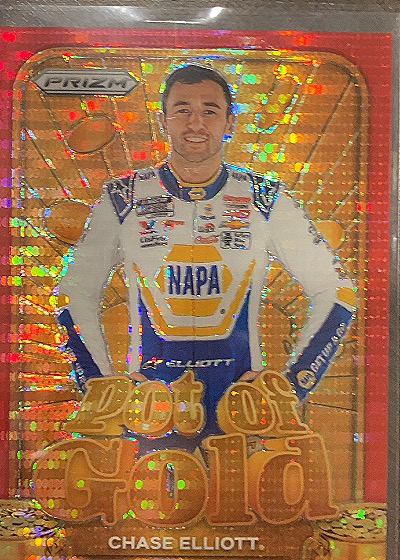 2024 Panini Prizm #9 Chase Elliott Pot of Gold — front
