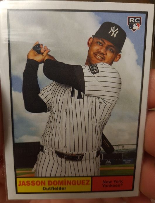 2024 Topps Archives #1 Jasson Dominguez — front