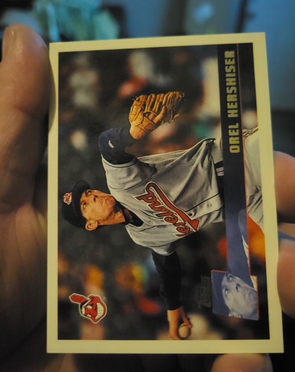 1996 Topps #40 Orel Hershiser — front