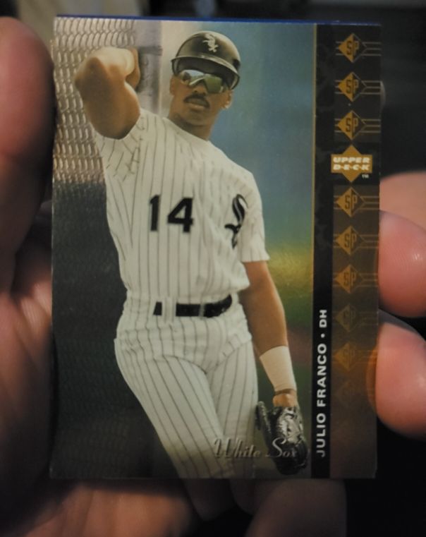 1994 Upper Deck SP Die Cut #191 Julio Franco — front