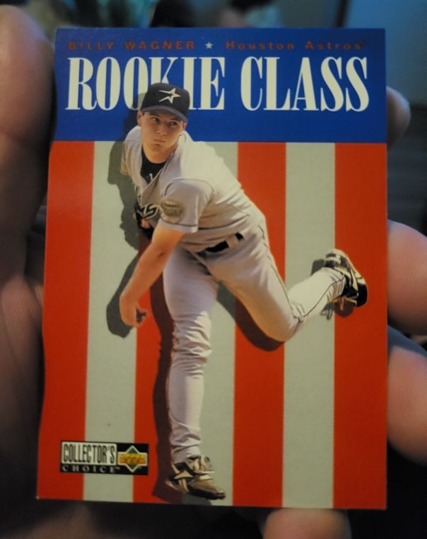 1996 Upper Deck Collector's Choice #425 Billy Wagner Rookie Class Houston Astros — front