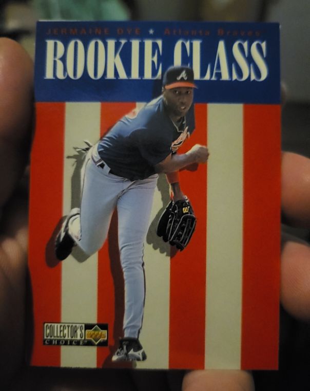 1996 Upper Deck Collector's Choice #437 Jermaine Dye Rookie Class — front