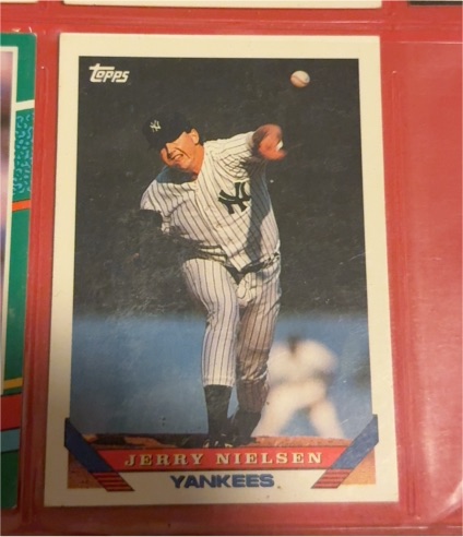 1993 Topps #594 Jerry Nielsen — front