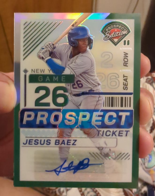 2024 Panini Prospect Edition #104 Jesus Baez — front