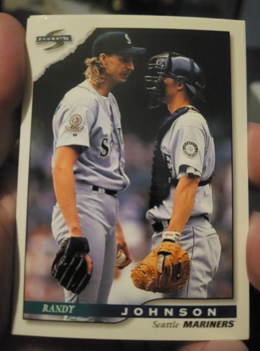 1996 Score #34 Randy Johnson — front