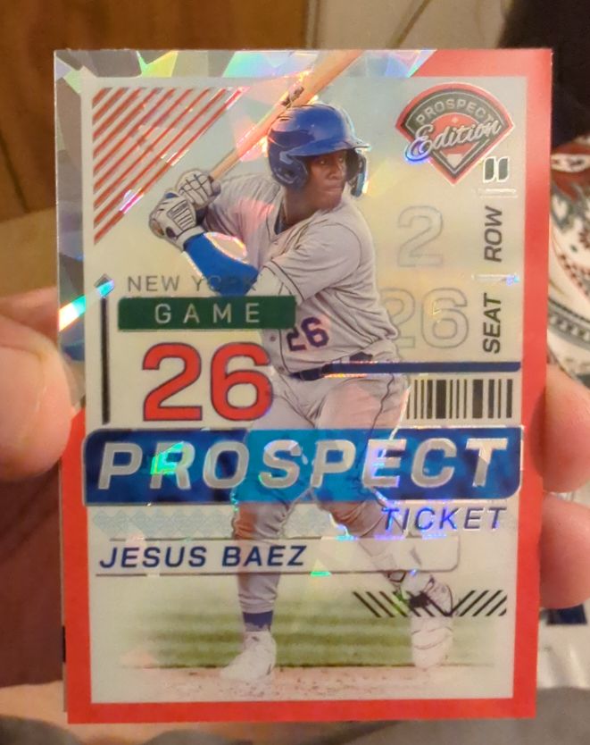 2024 Panini Prospect Edition #104 Jesus Baez — front