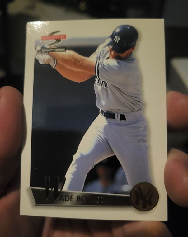 1995 Summit #65 Wade Boggs — front