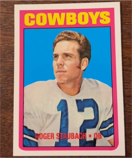1972 Topps #200 Roger Staubach — front