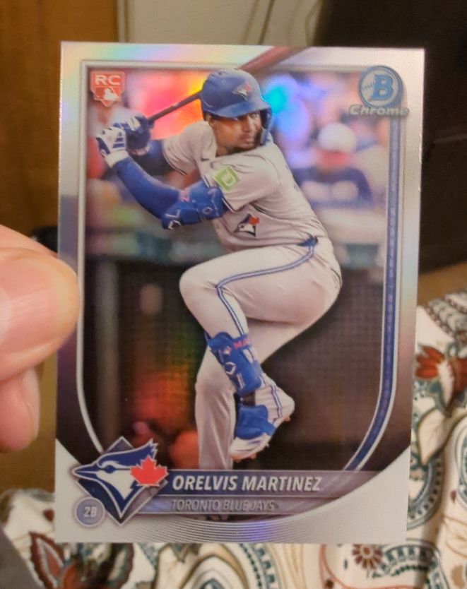 2025 Bowman Chrome #75 Orelvis Martinez — front